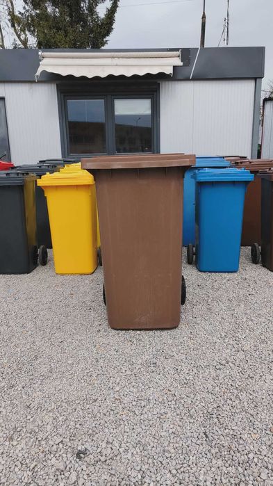 Używane pojemniki na odpady 240l kosze na śmieci  wysyłka darmowa kosze na śmieci kosze na śmieci pojemnik na śmieci kosz na odpady kosze na śmieci