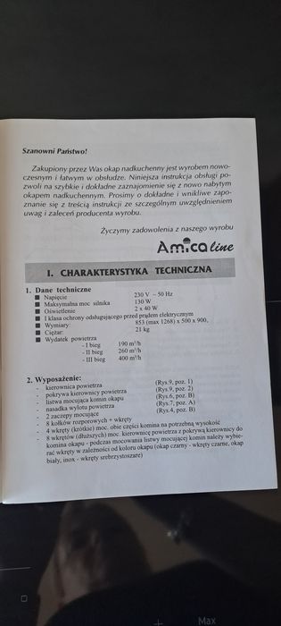 Okap OKB-39 Amica