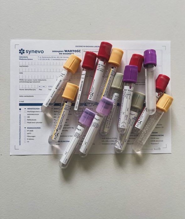 Pobieranie badań laboratoryjnych w domu pacjenta