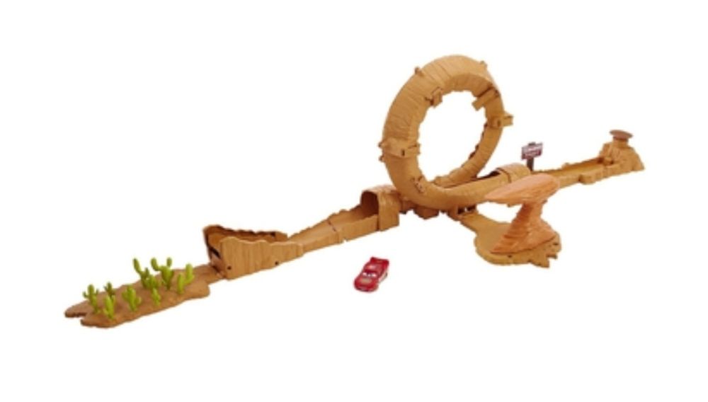 Tor samochodowy zygzak mcQueen