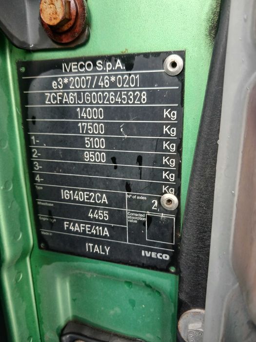 Iveco Eurocargo 140E22 ano 2016