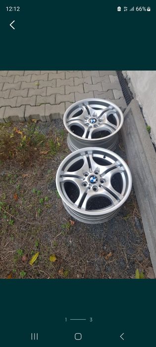 Sprzedam 2 szt felg do bmw stan bdb, szerokość 8.5 na tył