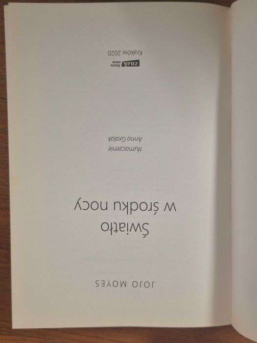 Światło w środku nocy Jojo Moyes