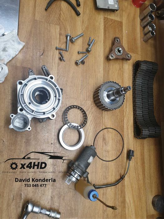 Tylny most Haldex Skoda Superb regeneracja +pompa, sprzęgło, oleje