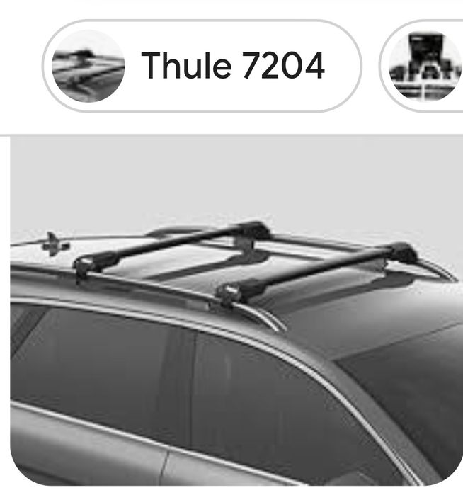 Barras tejadilho Thule wingbar edge + kit 720400.