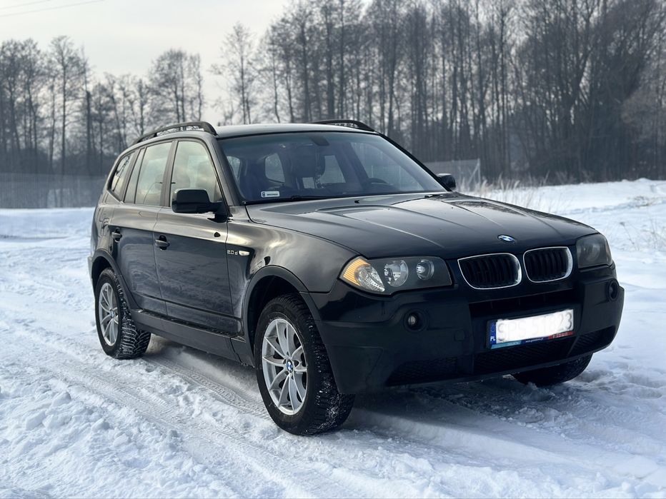 BMW x3 2.0d 150KM Skóry, radio cd , Klikatyzacja, komputer