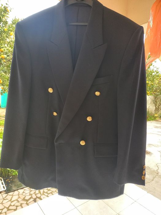 Blazer de homem azul escuro