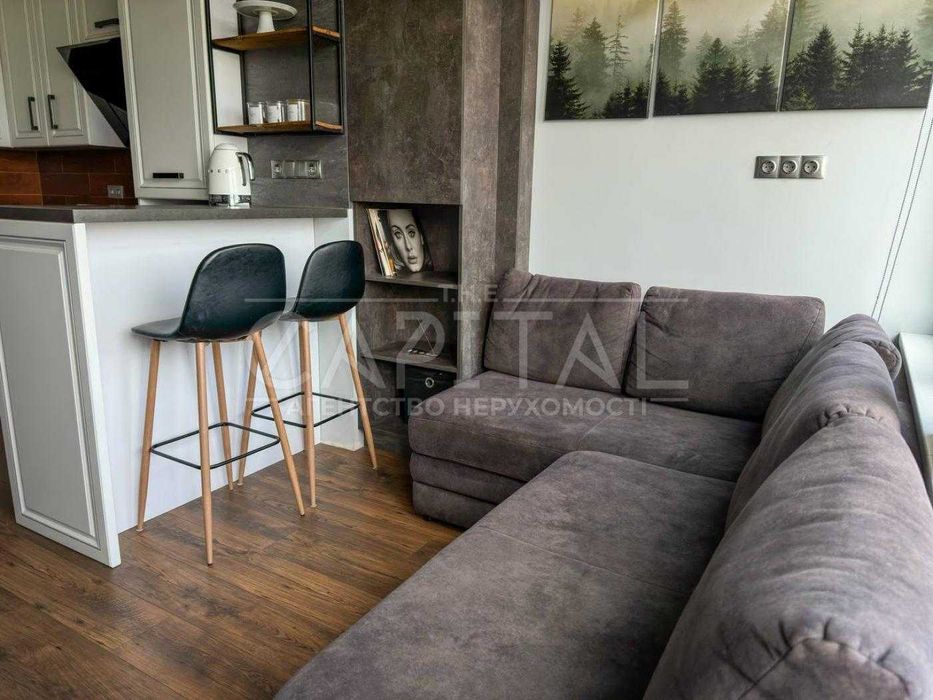 1к квартира з газовим котлом