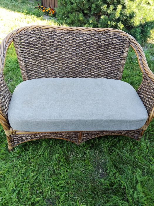 Sofa rattanowa 100%