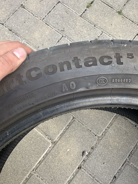 Opony letnie 255/45/20 Continental