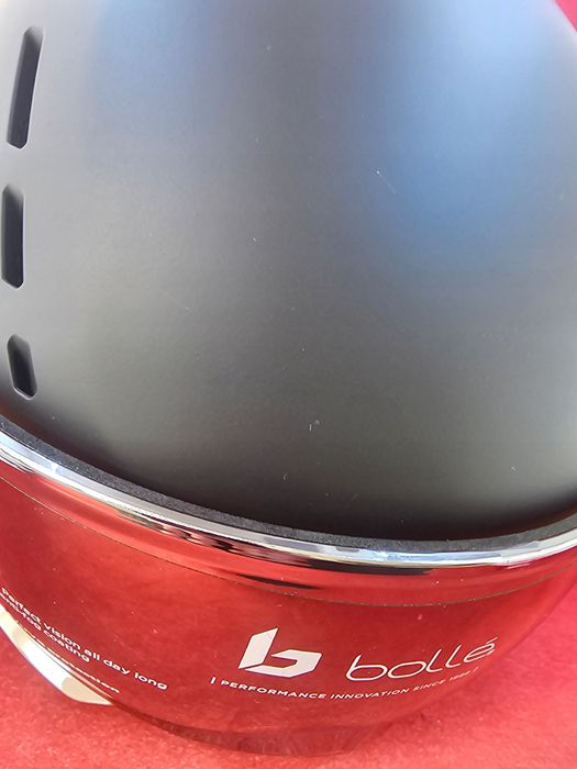 outlet kask narciarski bollé quiz visor s 52-55 cm czarny mat z wizjerem