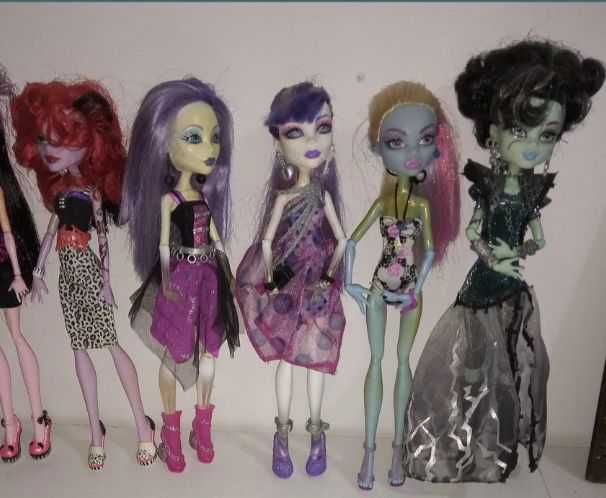 Zestaw 5 lalek Monster High