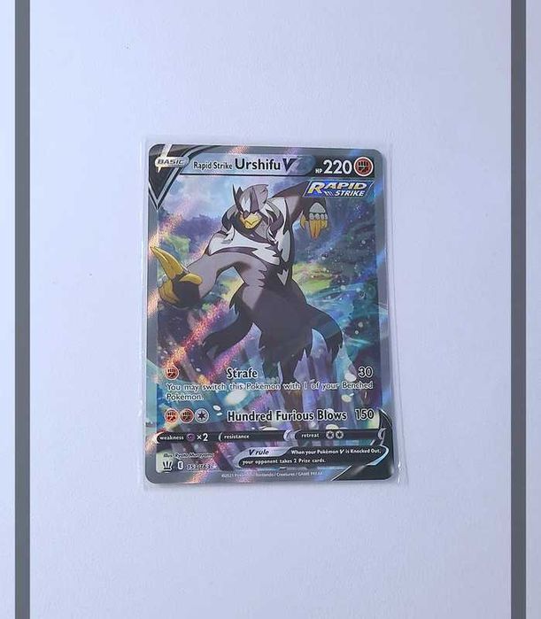 Rapid Strike Urshifu V 153/163 BST Pokemon ENG-NM