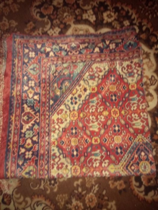 Велюровое покрывало.Винтаж.