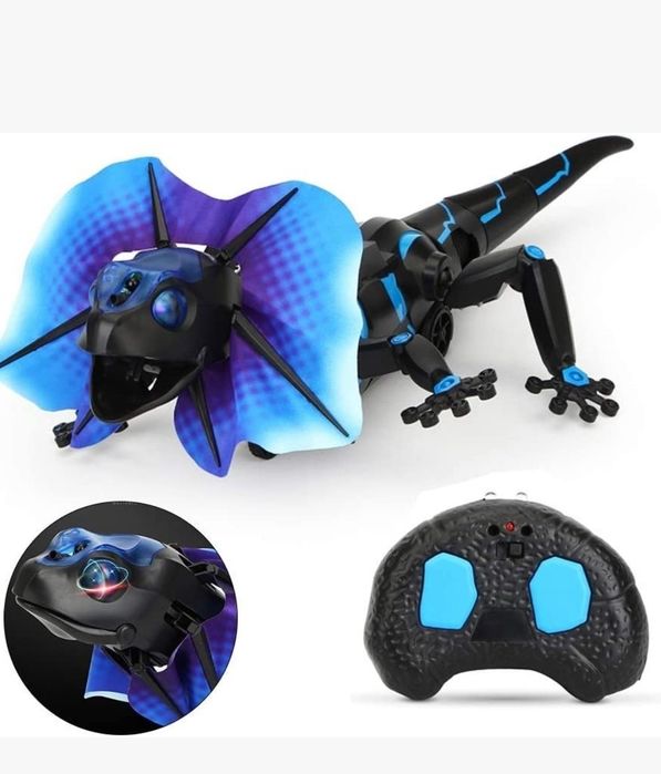 Jaszczurka sterowana pilotem ruch, światło, dźwięk dzien dziecka