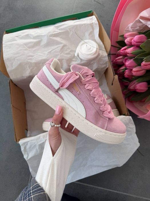 !SALE! Puma Suede XL Pink/Rose 36 37 38 39 40 41 пума суеде хл рожеві