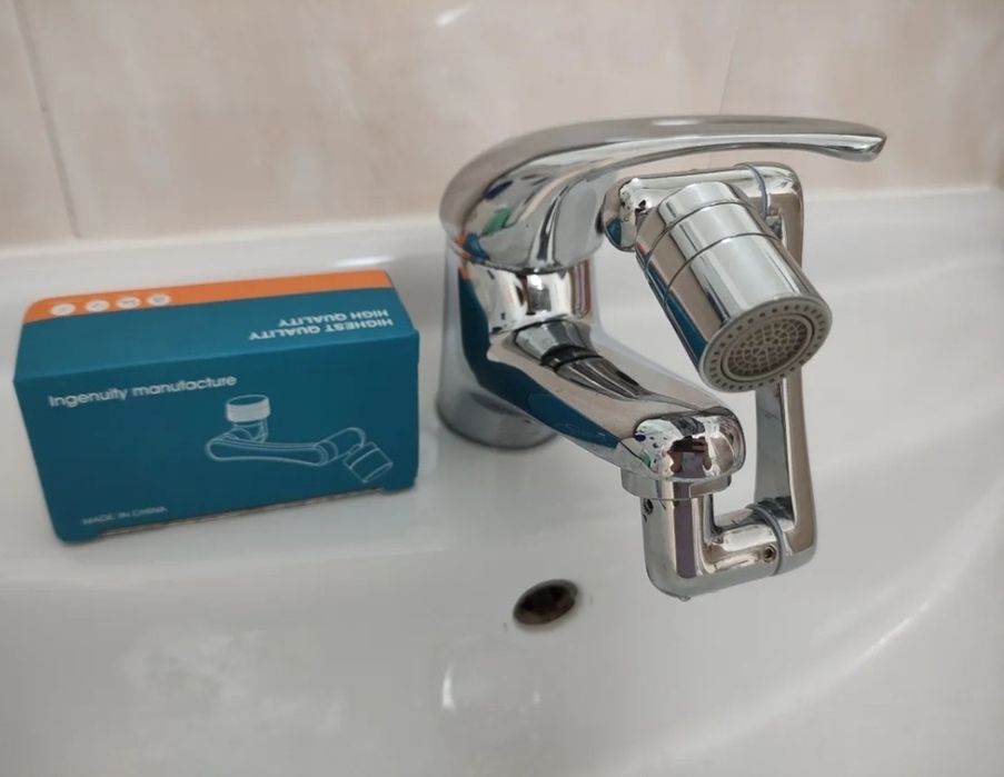 Аератор для країну води металічний. Насадка на водяний кран.