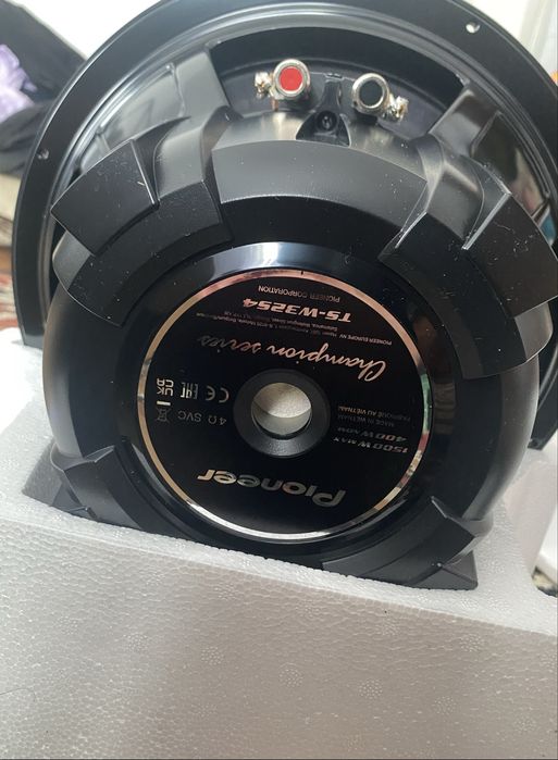 Сабвуфер Pioneer TS-W32S4 12” (30 см) 1500W Max – Champion Series 2 шт