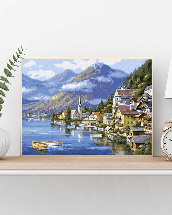 Malowanie po numerach 40x50 Malownicza Austria MALOWNICZA.AUSTRIA