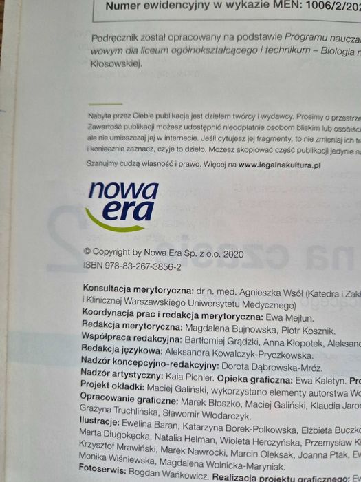 Biologia na czasie 2 klasa