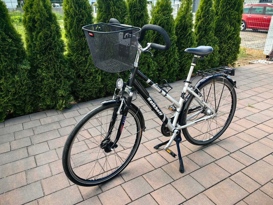 rennrad touring 6KU Del Rey Stadtrad 16-Gang – Hirondelle Bike Shop Mountain Bike Ghost Kato ww-hufflepuff Farbe:BLACK/GREY