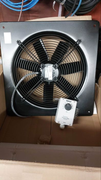 Wentylator z reglacją temperatury