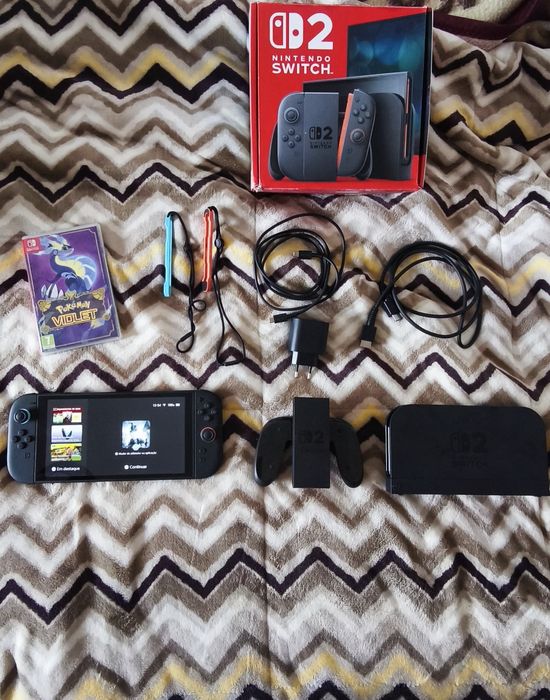 Nintendo Switch 2 – Nova, pouco usada, pronta para jogar!