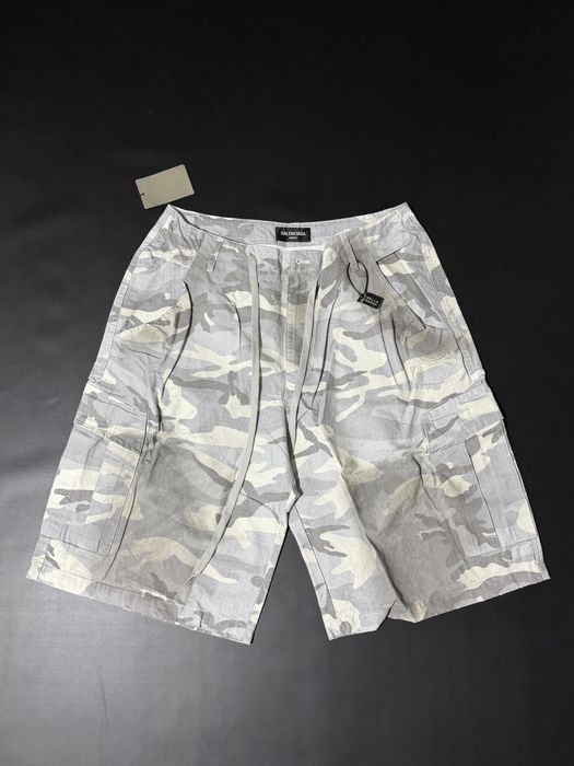 шорты Balenciaga camo arctic shorts Vetements Rick Owens