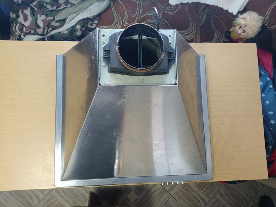 Витяжка кухона нержавійка