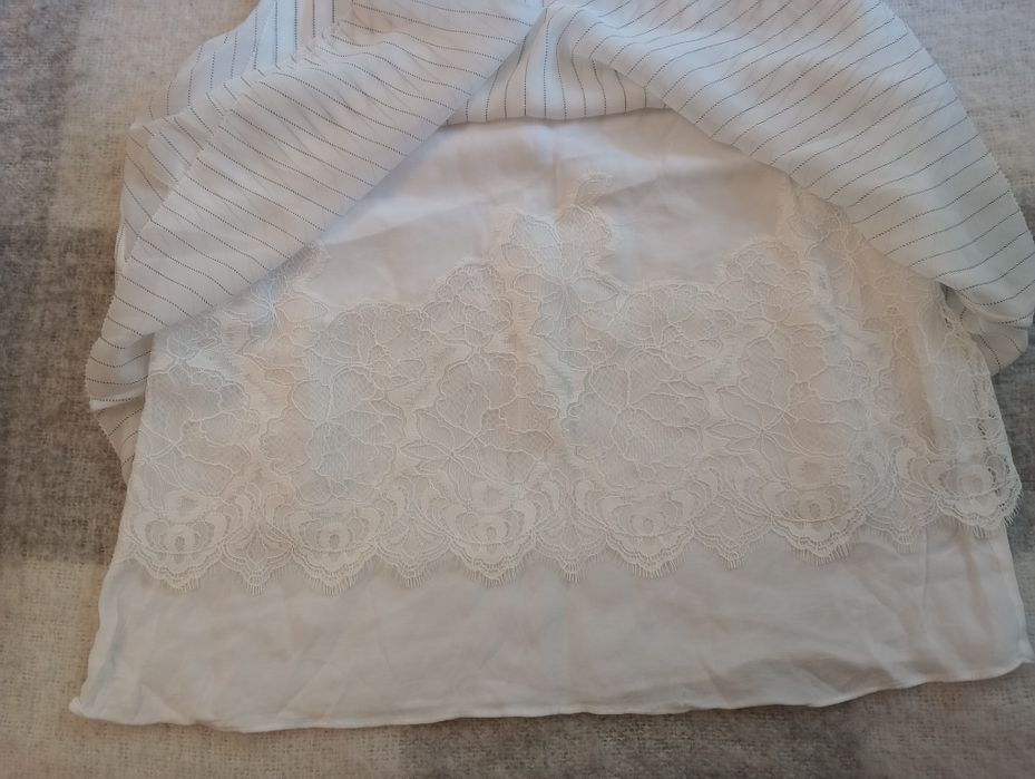 Letnia bluzeczka top biała Massimo Dutti roz 38