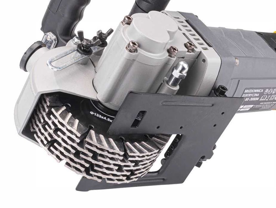 Bruzdownica regulacja bruzd zraszanie tarcz 3000W
