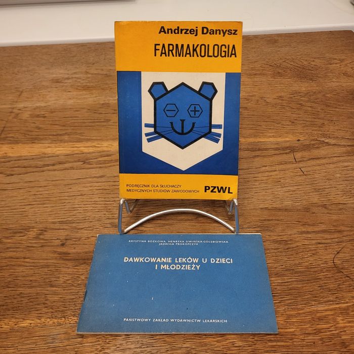 Książka Farmakologia + dawkowanie leków 1985r ⁶⁸
