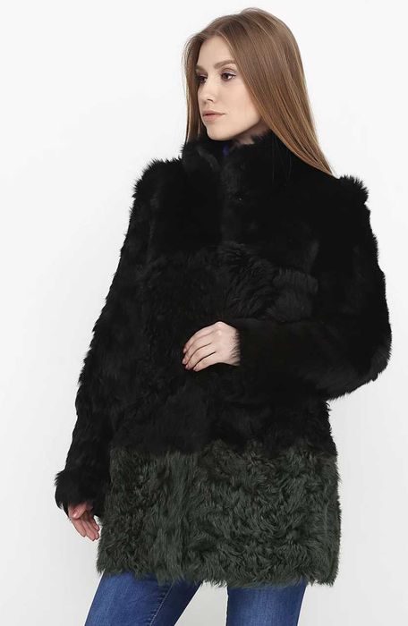 Шуба из натурального меха (Овчина) Viaveneto