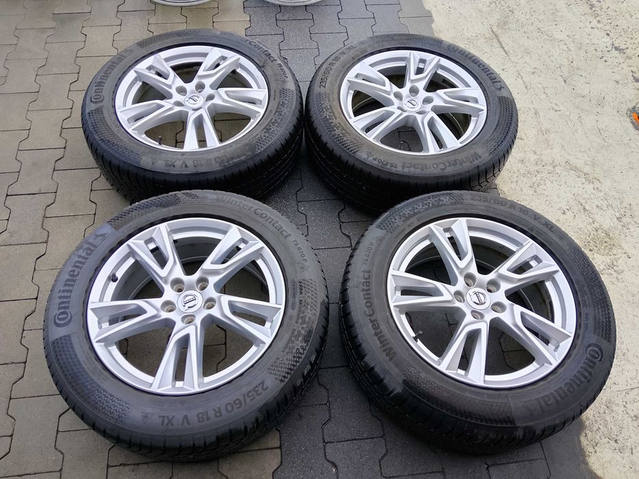 5x108 235/60R18 Felgi Koła zimowe Volvo XC40 XC60 V90 Continental zimowe