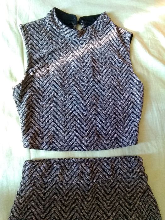 Top e saia - conjunto TS