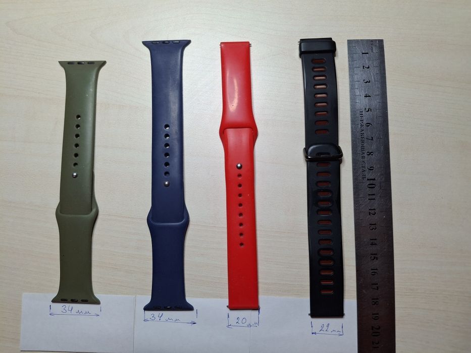 Ремінець каучуковий для годинника.