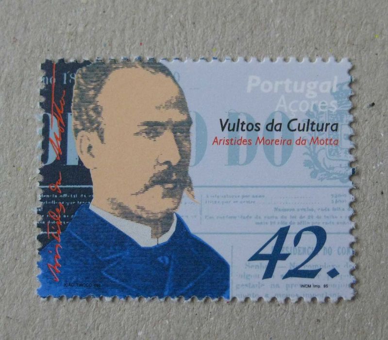 Série nº 2266/67 – Vultos da Cultura – Açores  1995