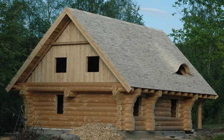 Gonty Drewniane Wiór Gont Osikowy Dachy z Wióra Osikowego