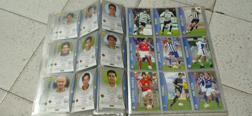 Caderneta Panini mega craques 2003 ( de cromos / cartas)