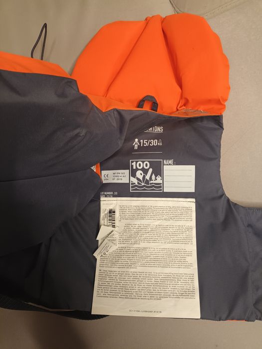 Kamizelka ratunkowa decathlon