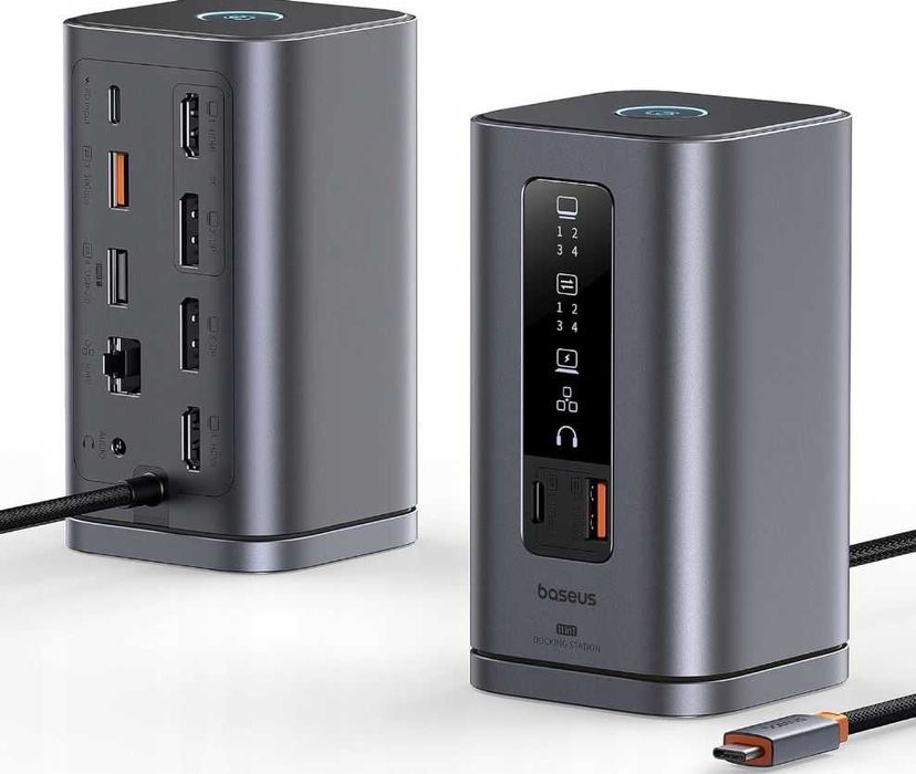 Stacja dokująca BASEUS Spacemate 10w1 Typu C, Pasywna