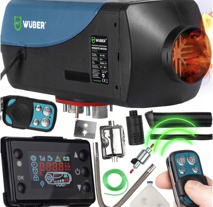 Вебасто Wuber 5 кВт 12 Вольт•Автономка•Webasto 5kw•автономний дизельни