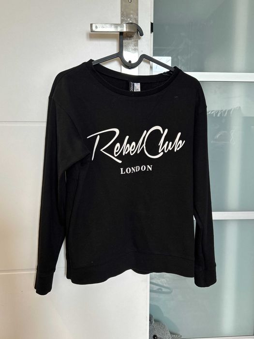 Bawełniana cienka bluza H&M XS