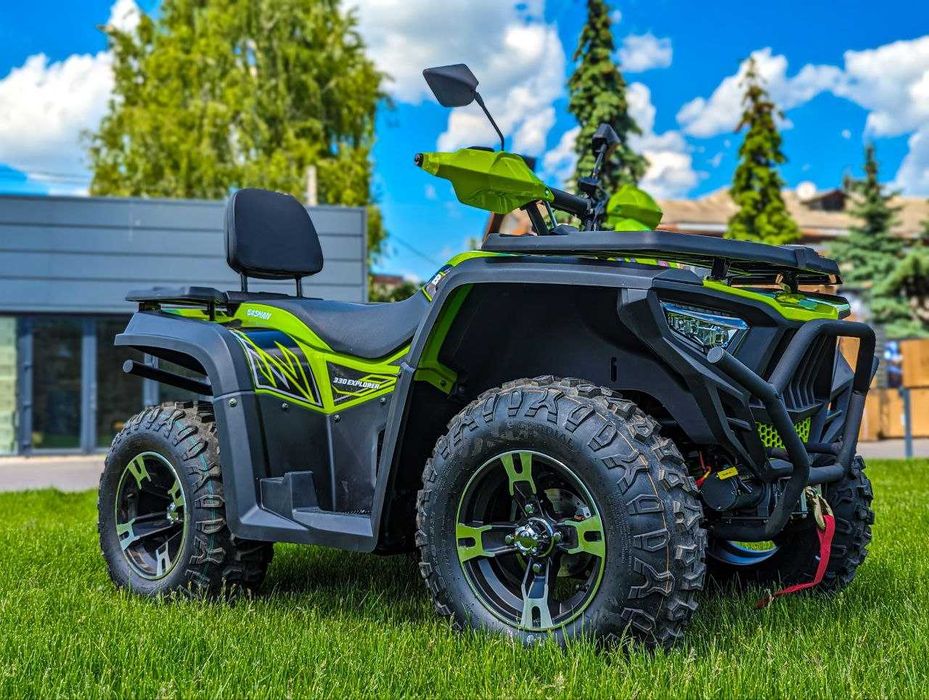 БЕЗКОШТОВНО ДОКУМЕНТИ ДЛЯ МРЕВ Квадроцикл Bashan Explorer 330 BASE 4X2 Карбюратор Задній Привід офіційно в Артмото Київ