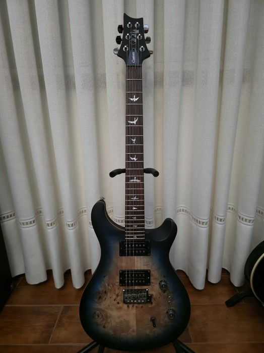 PRS SE Exotic Custom 24-08 LTD Lake Blue Midnight Burst | Como Nova
