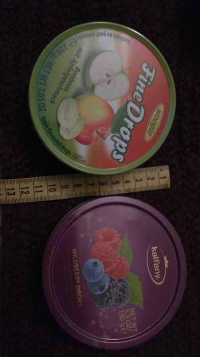 Жестяные коробки от конфет чая лосьона 6шт. одним лотом