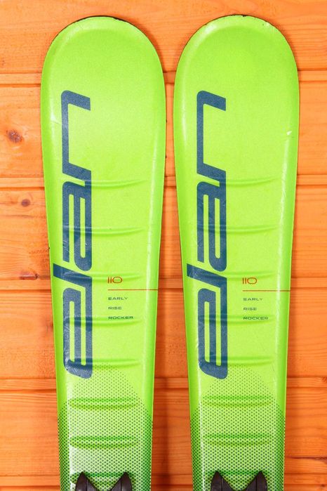 Narty dziecięce Elan Jett 110 cm + Elan 4.5, Rocker, U-Flex, Grip Walk !!!
