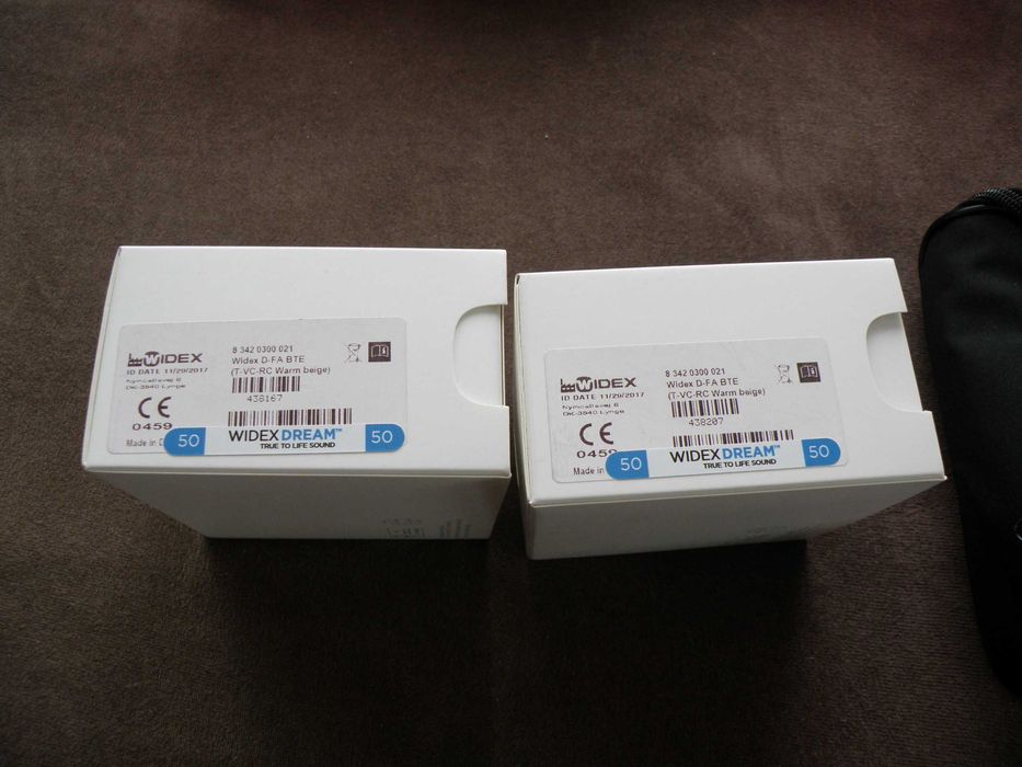 aparat słuchowy renomowany WIDEX D-FA BTE DREAM50 prawy i lewy