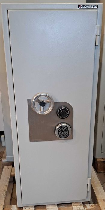 Sejf domowy kasa pancerna Konsmetal KP 120, 159 kg, II klasa