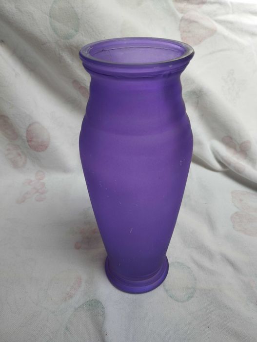 jarra vidro roxa